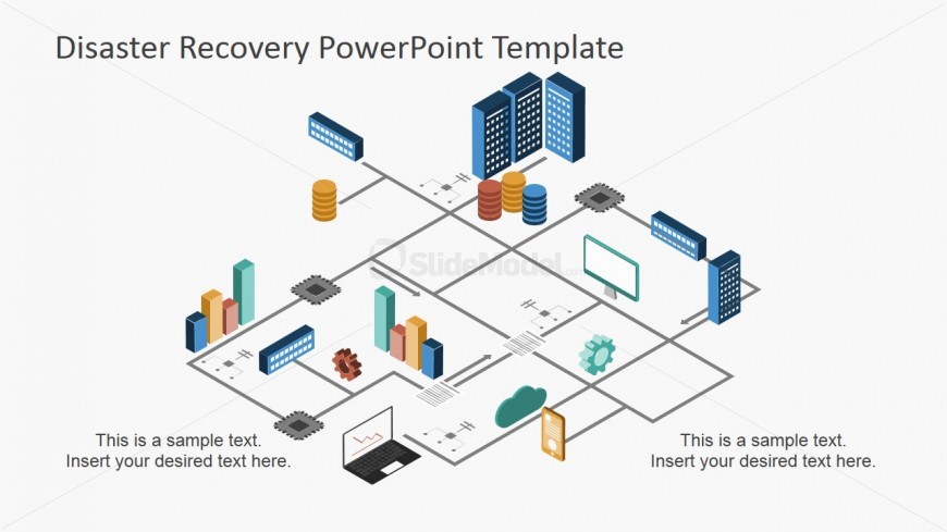 PowerPoint Diagram of Disaster Recovery Process