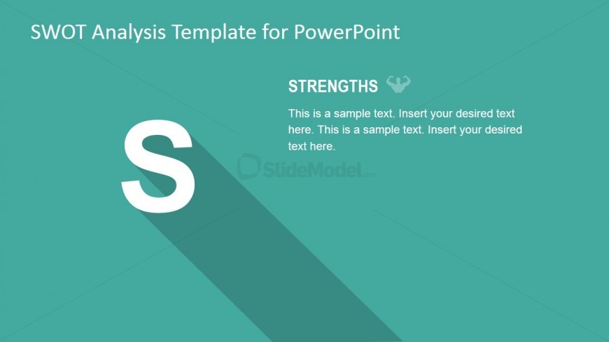 PowerPoint Description Slide for SWOT Strengths
