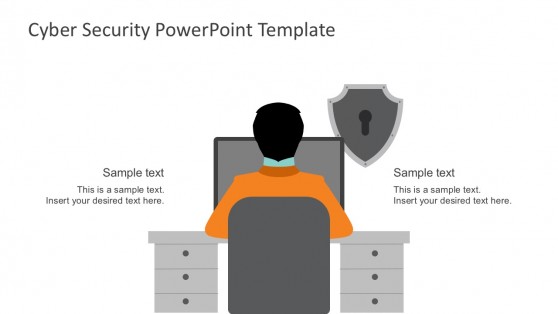 Cyber Security Solution Template For PowerPoint