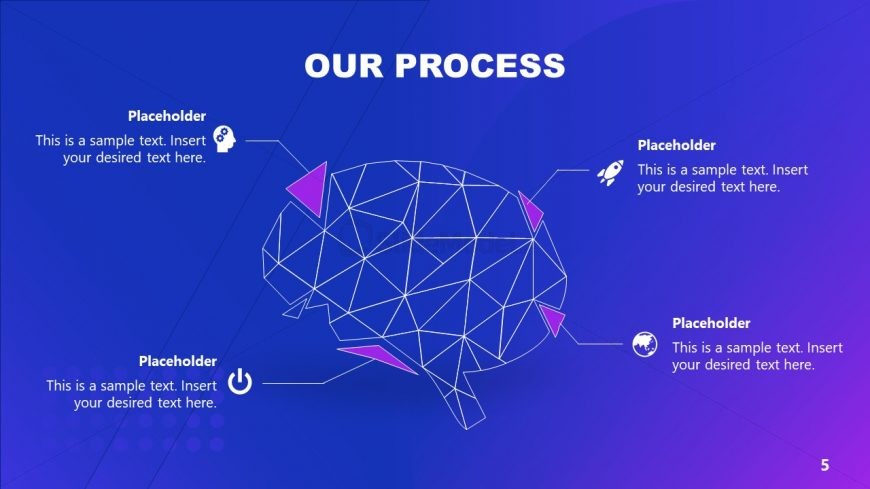 Business PowerPoint Artificial Intelligence Process Template 