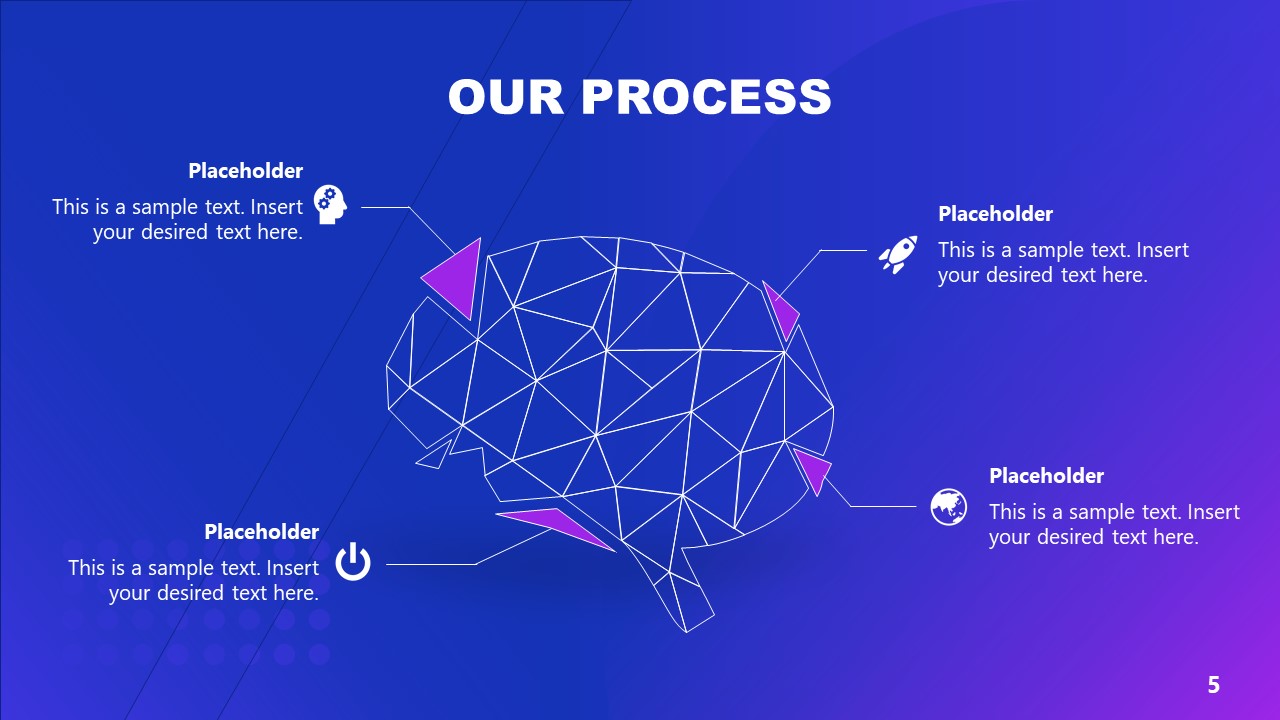 Business PowerPoint Artificial Intelligence Process Template 