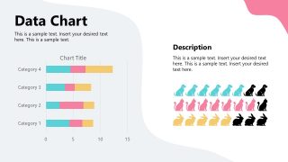 Slide of Vet Clinic Data Chart PowerPoint 