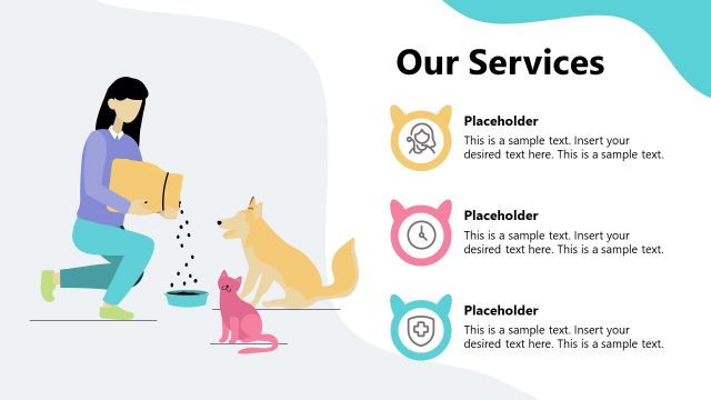 Veterinary Clinic Services PowerPoint Template