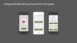 PowerPoint Clipart featuring Different Smartphones