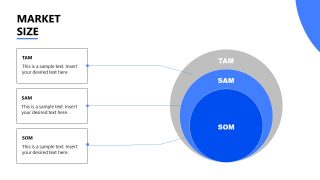 PowerPoint Template for Startup Market Size