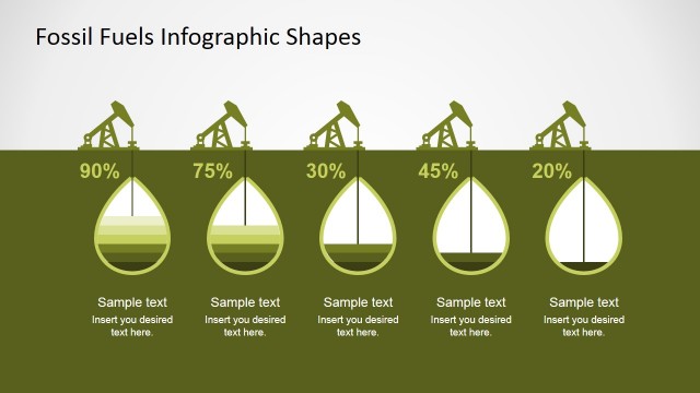 Oil Extraction PowerPoint Infographic Chart