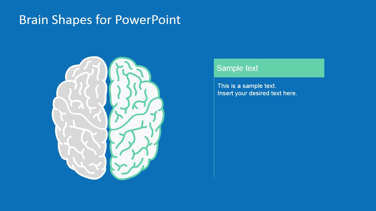Editable Human Brain PowerPoint Slides