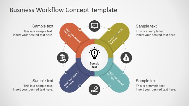 Business Workflow Concept Template for PowerPoint