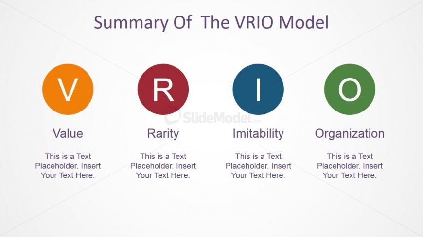PowerPoint Banner of VRIO Model