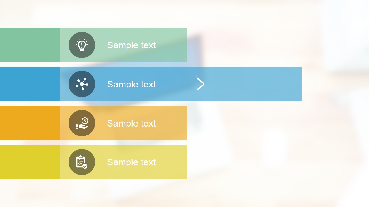 Professional Blur PowerPoint Template & Presentation Slides