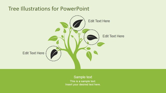 Tree Illustration Diagrams for PowerPoint