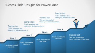PowerPoint Shapes and Clipart for Success Metaphor