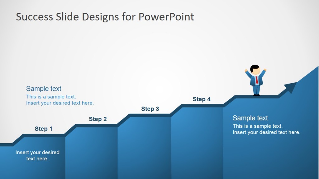 4 Steps Chart for PowerPoint - SlideModel