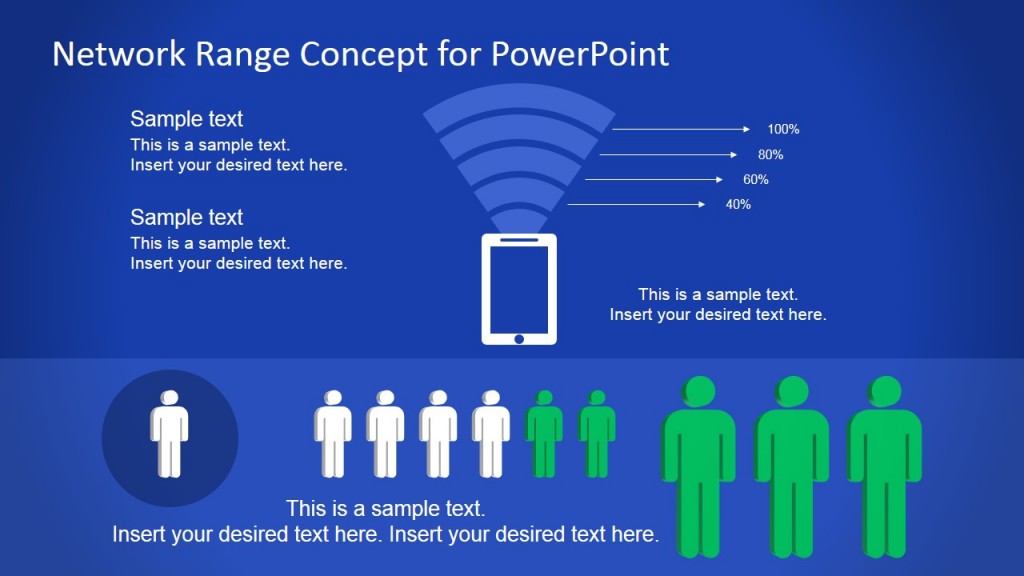 PowerPoint Network Range Diagram - SlideModel