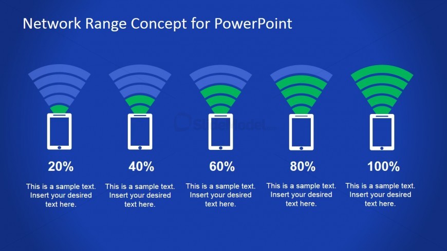 PowerPoint Network Range Icons