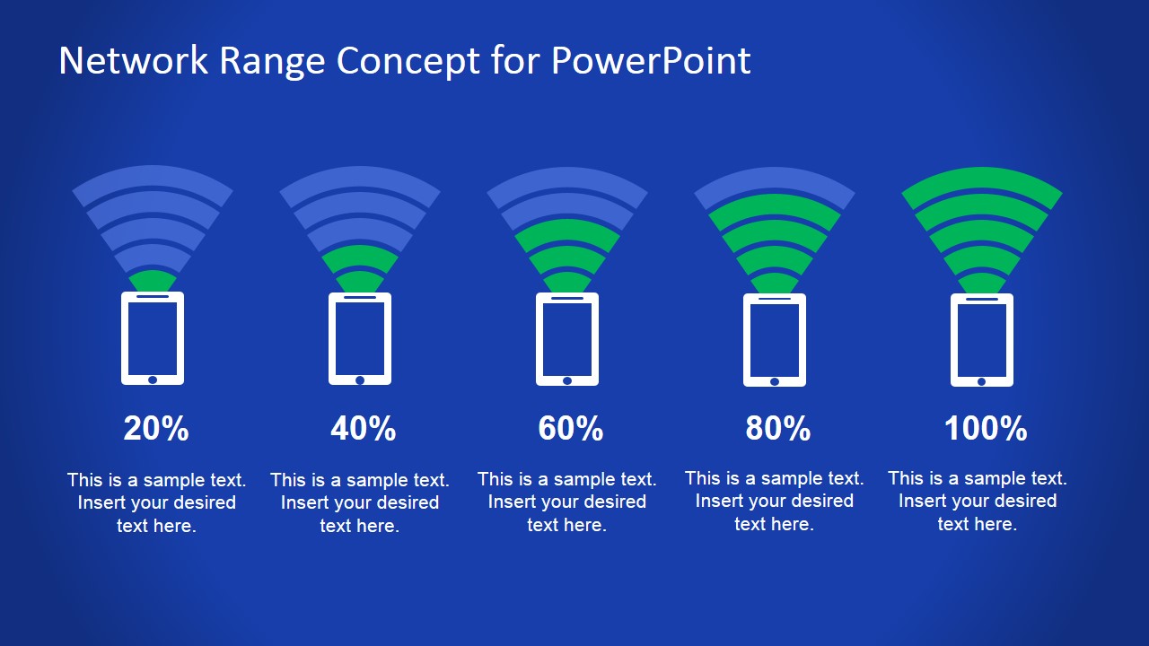 PowerPoint Network Range Icons