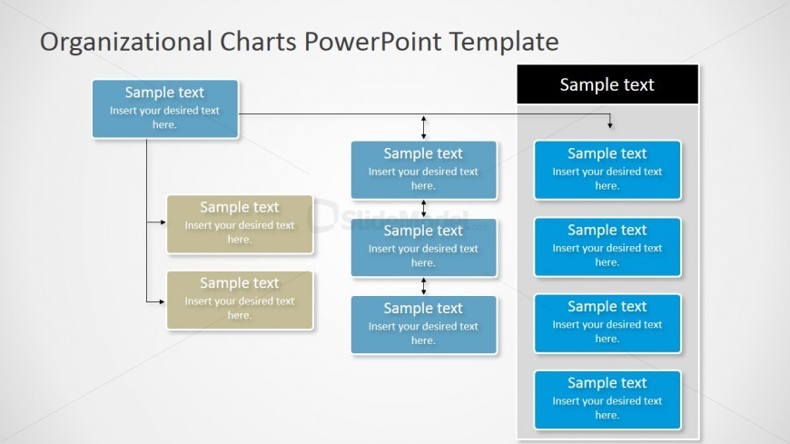 Organizational Chart Division for PowerPoint - SlideModel
