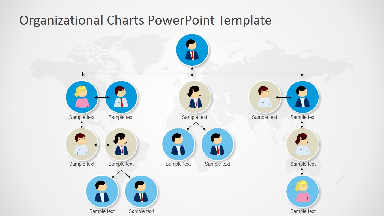 organization chart template powerpoint 2010