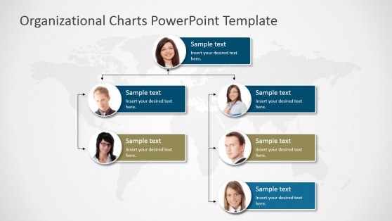 organisational chart template powerpoint