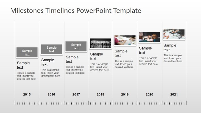 Milestones Timeline PowerPoint Template