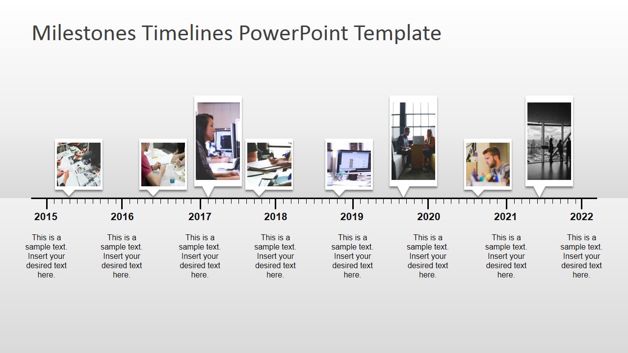 Timeline And Milestones Template 6334