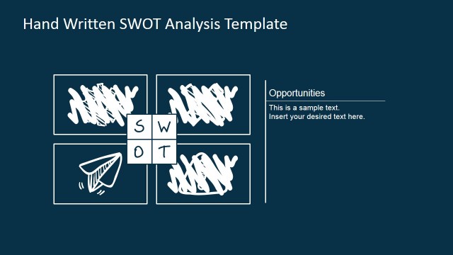 SWOT Opportunities PowerPoint Sketched Design