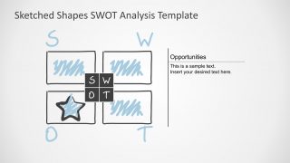 PPT SWOT Analysis Template for PowerPoint