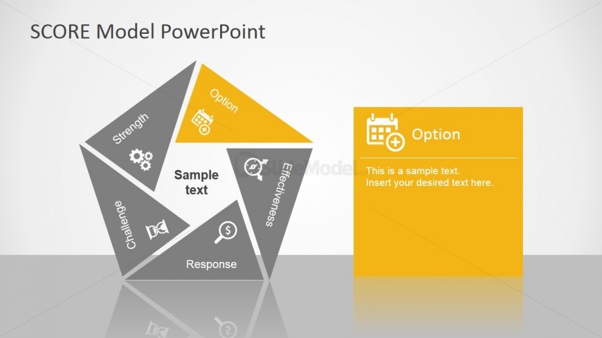 PowerPoint Diagram Options Slide Design