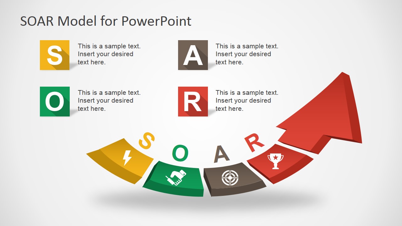 SOAR PowerPoint Template Flat Design