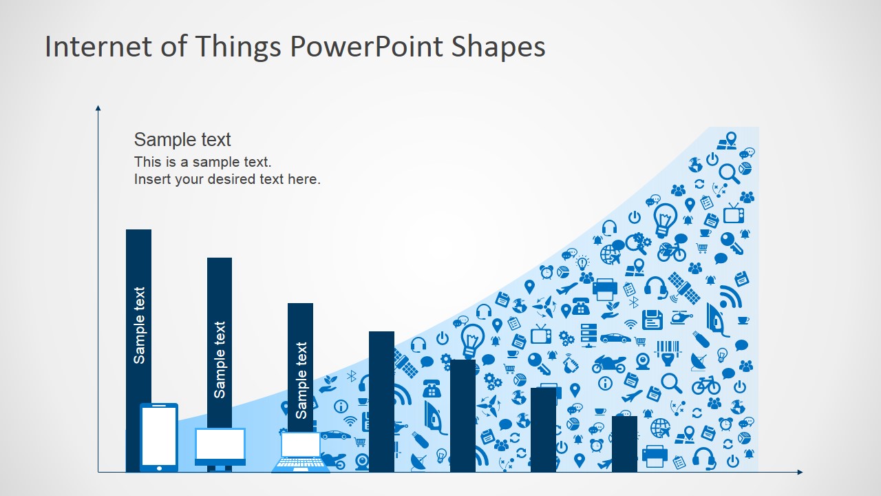 Infographic Chart for Internet of Things PowerPoint Presentations
