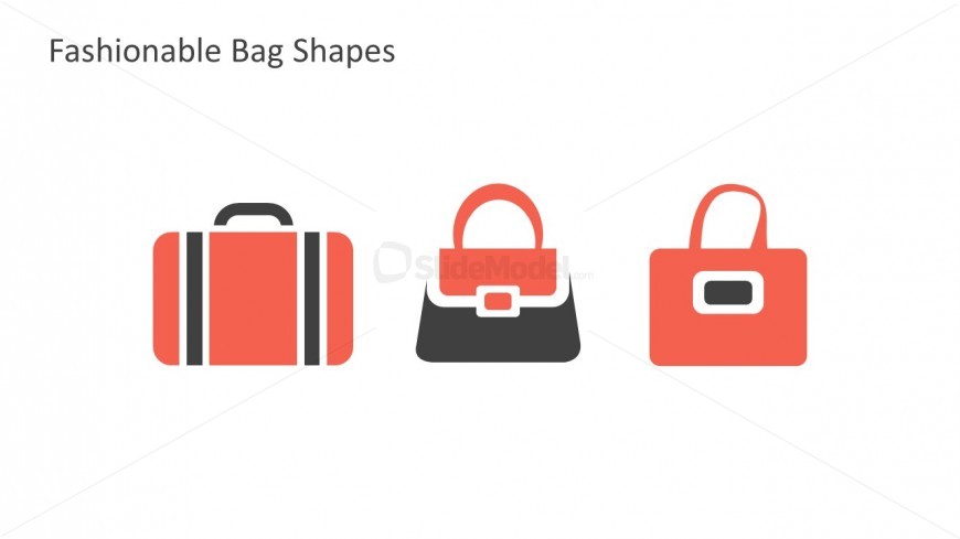Beautiful Fashion Bags PowerPoint Templates 