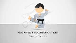 Karate Martial Arts PowerPoint Template