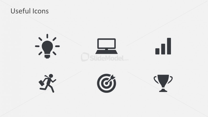 Annual Business Planning PowerPoint Icon Designs