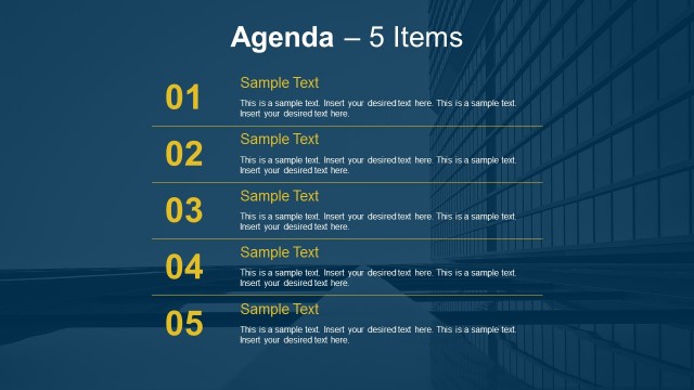 Agenda Slides Outline For PowerPoint