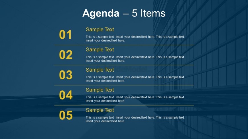 Simple Agenda Outline PowerPoint Templates