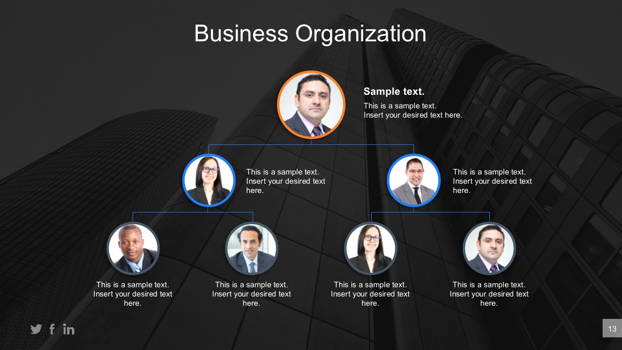 Business Organization PowerPoint Templates