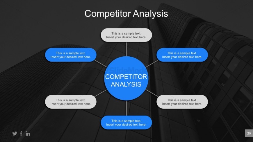 Competitor Analysis Editable PowerPoint Graphics 