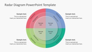 Spiderweb Style Diagram PowerPoint Templates