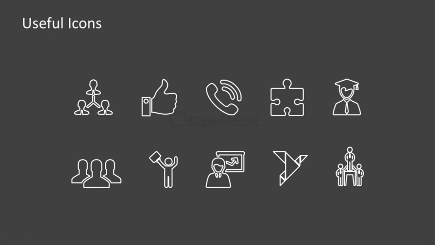 Employee Profile Useful Icons For Human Resources