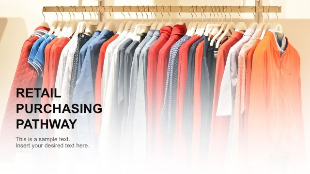 Retail Purchasing Pathway PowerPoint Template