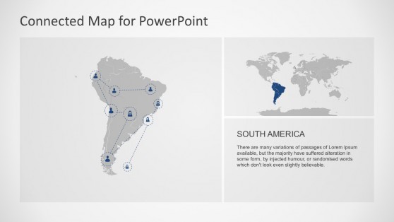 Continental Latin America Powerpoint Map Slidemodel Hot Sex Picture 5252
