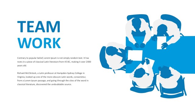 Business Teamwork PowerPoint Slides