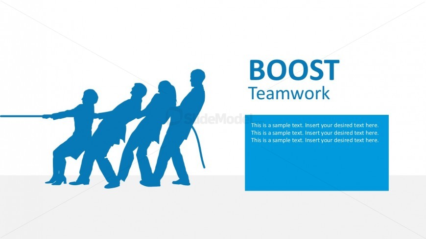 Tug of War PowerPoint Infographics For Teams