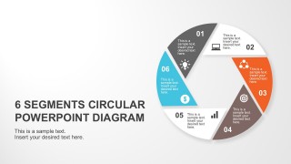 Circle Diagram Business Steps Presentation