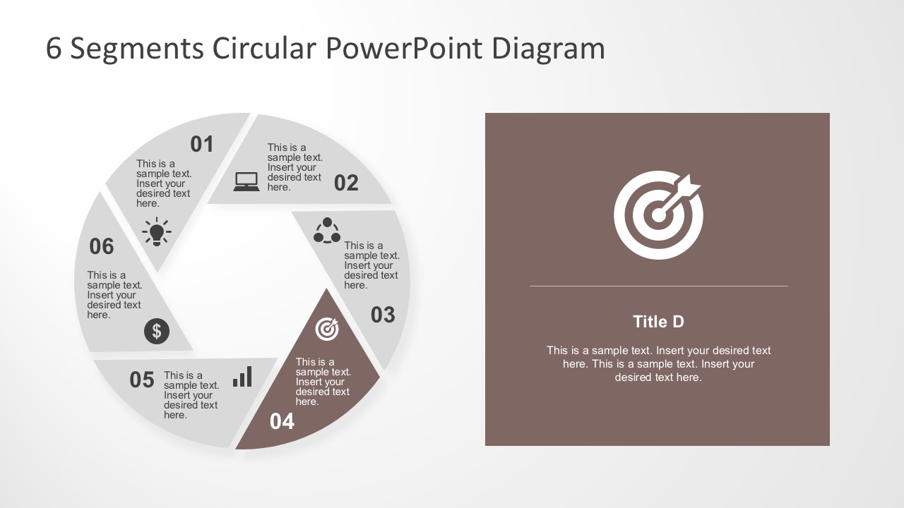 Professional 6 Steps Routine PowerPoint Template