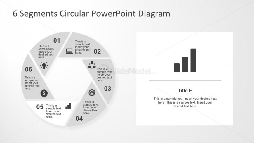 Hexagon Core Diagram PowerPoint Template Presentation