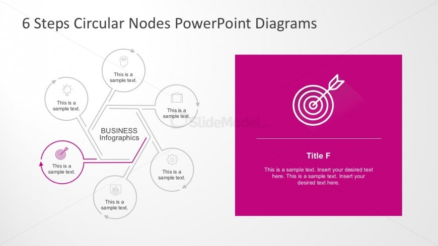 Circular Nodes PowerPoint Diagrams For Business