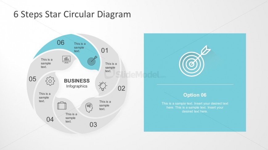 Editable Business Circle PowerPoint Diagrams 