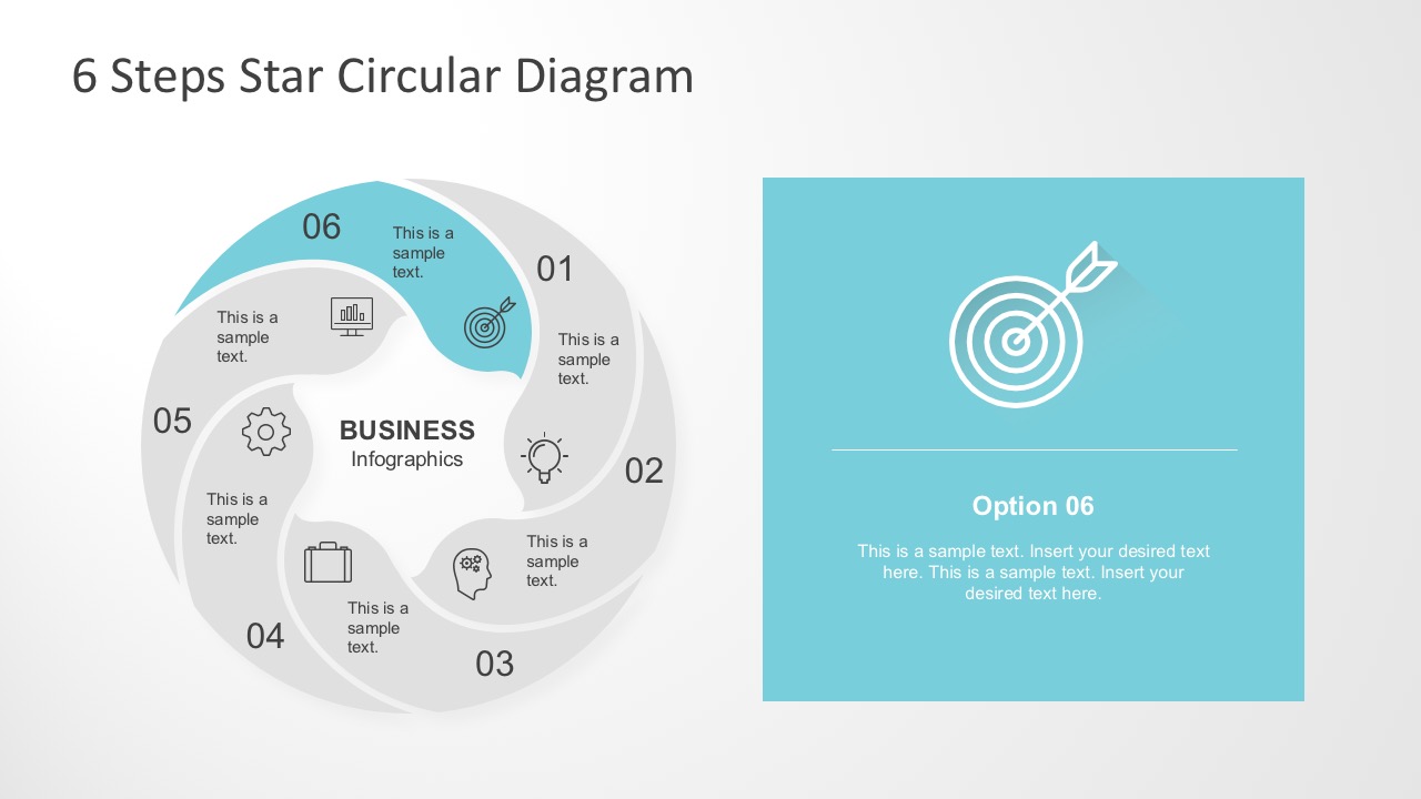 Editable Business Circle PowerPoint Diagrams 