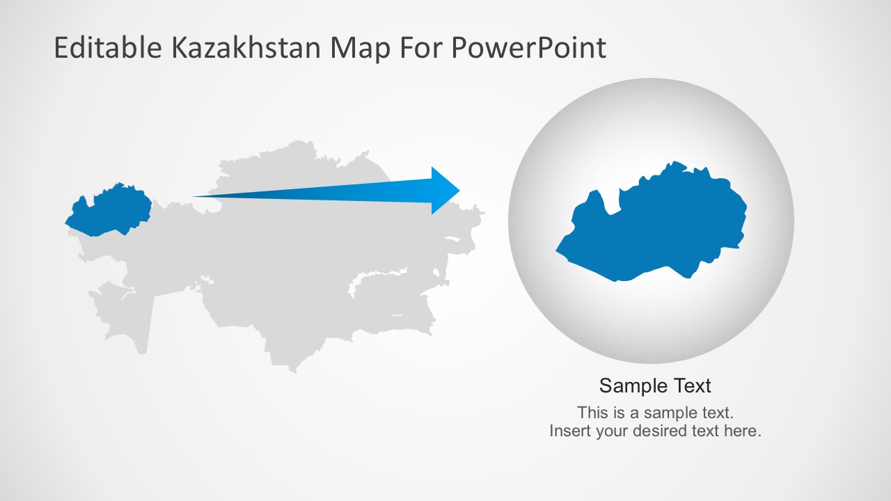 Kazakhstan Powerpoint Template For Mac